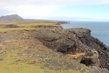 Islande, L&oacute;ndragar, falaises