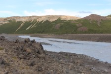 Islande, Geitland, rivi&egrave;re Geit&aacute;