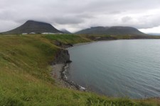 Islande, Hofs&oacute;s, paysage