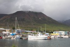 Islande, Siglufj&ouml;rdur, panorama