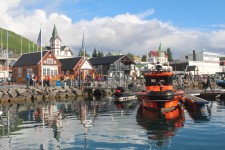 Islande, H&uacute;sav&iacute;k, port