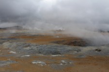 Islande, Hverir, site g&eacute;othermique