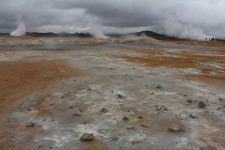 Islande, paysage, Hverir