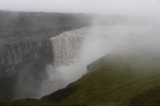 Islande, chutes de Dettifoss, paysage