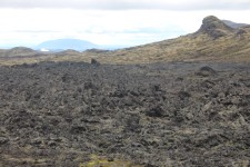Islande, Leirhnjukur, volcan, lave