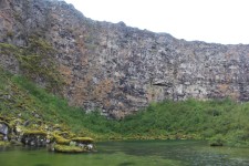 Islande, canyon d'Asbyrgi, rivi&egrave;re