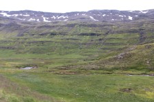 Islande, Seydisfj&ouml;rdur, montagnes
