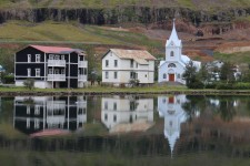 Islande, Seydisfj&ouml;rdur, village