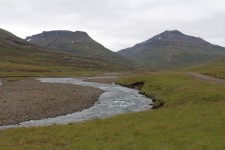 Islande, Mjoafjardarvegur, rivi&egrave;re