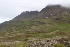 Islande, Mjoifj&ouml;rdur, paysage