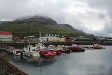 Islande, Reydarfj&ouml;rdur, port