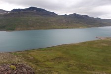 Islande, Eskifj&ouml;rdur, panorama