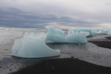 Islande, J&ouml;kuls&aacute;rl&oacute;n, plage, glace