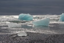 Islande, plage de Diamant, panorama