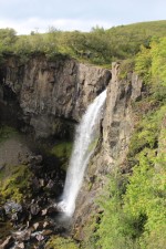 Islande, parc de Skaftafell, cascade