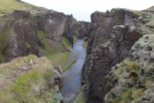 Islande, canyon de Fjarod&aacute;rglj&uacute;fur