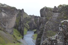 Islande, Fjarod&aacute;rglj&uacute;fur, falaises