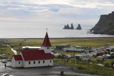 Islande, &eacute;glise de Vik