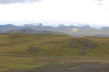 Islande, Dyrh&oacute;laey, glacier de M&yacute;rdalsj&ouml;kull