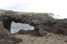 Islande, Dyrh&oacute;laey, orgues de basalte