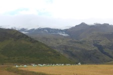 Islande, glacier, volcan Eyjafjallaj&ouml;kull