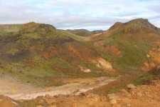 Islande, Selt&uacute;n, panorama, couleurs