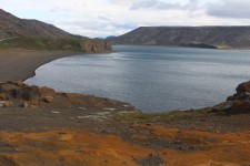 Islande, Selt&uacute;n, lac Kleifarvatn
