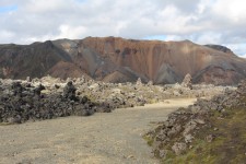 Islande, Landmannalaugar, paysage, roches