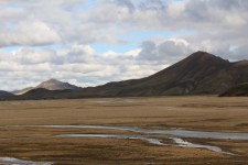 Islande, paysage Landmannalaugar, rivi&egrave;re
