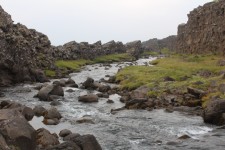 Islande, parc de Thingvellir, rivi&egrave;re