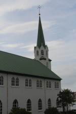 Islande, Reykjavik, &eacute;glise FriKirkjan