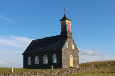 Islande, &eacute;glise de Hvalsneskirkja