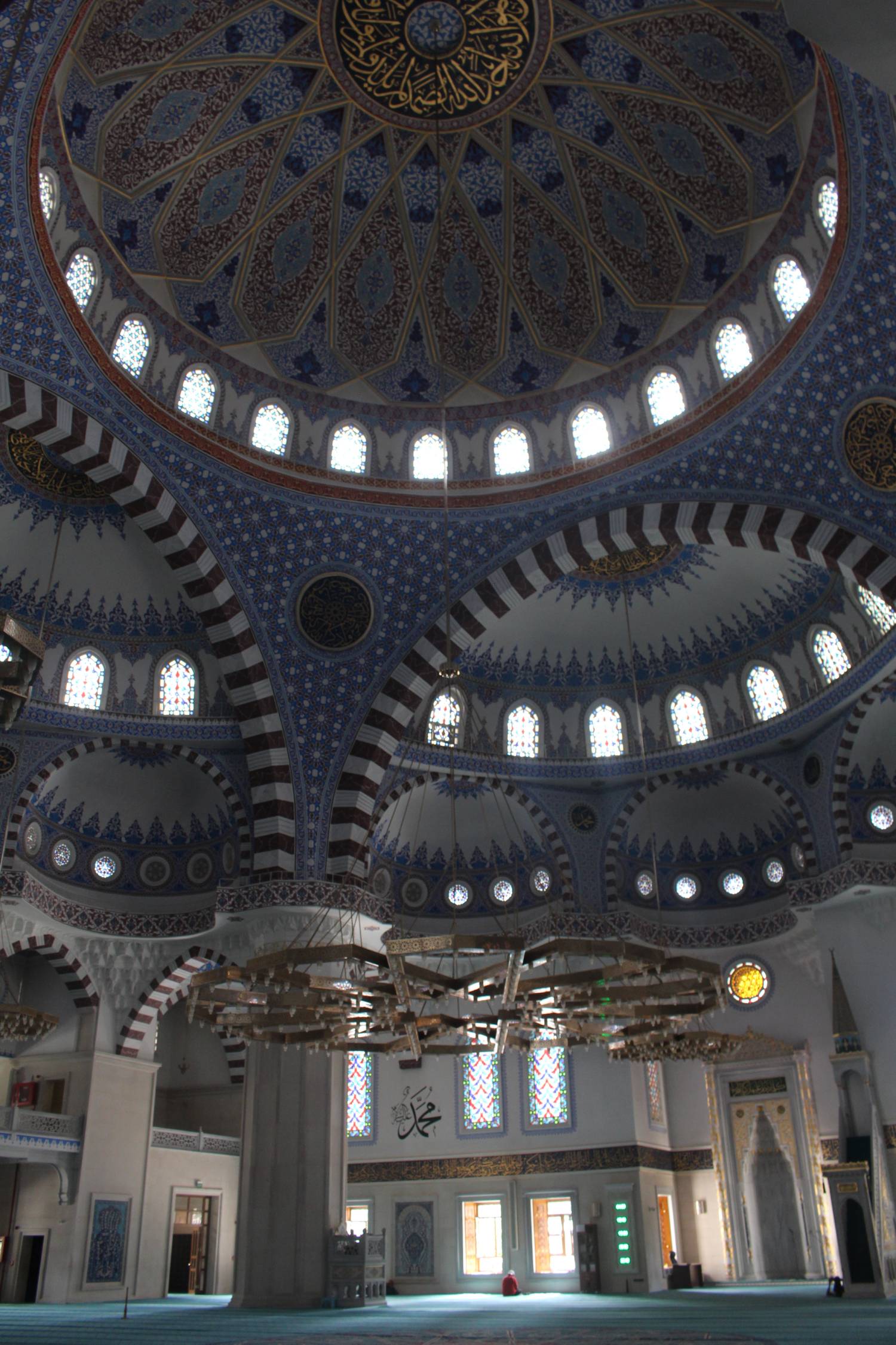 Bichkek, mosqu&eacute;e centrale, int&eacute;rieur