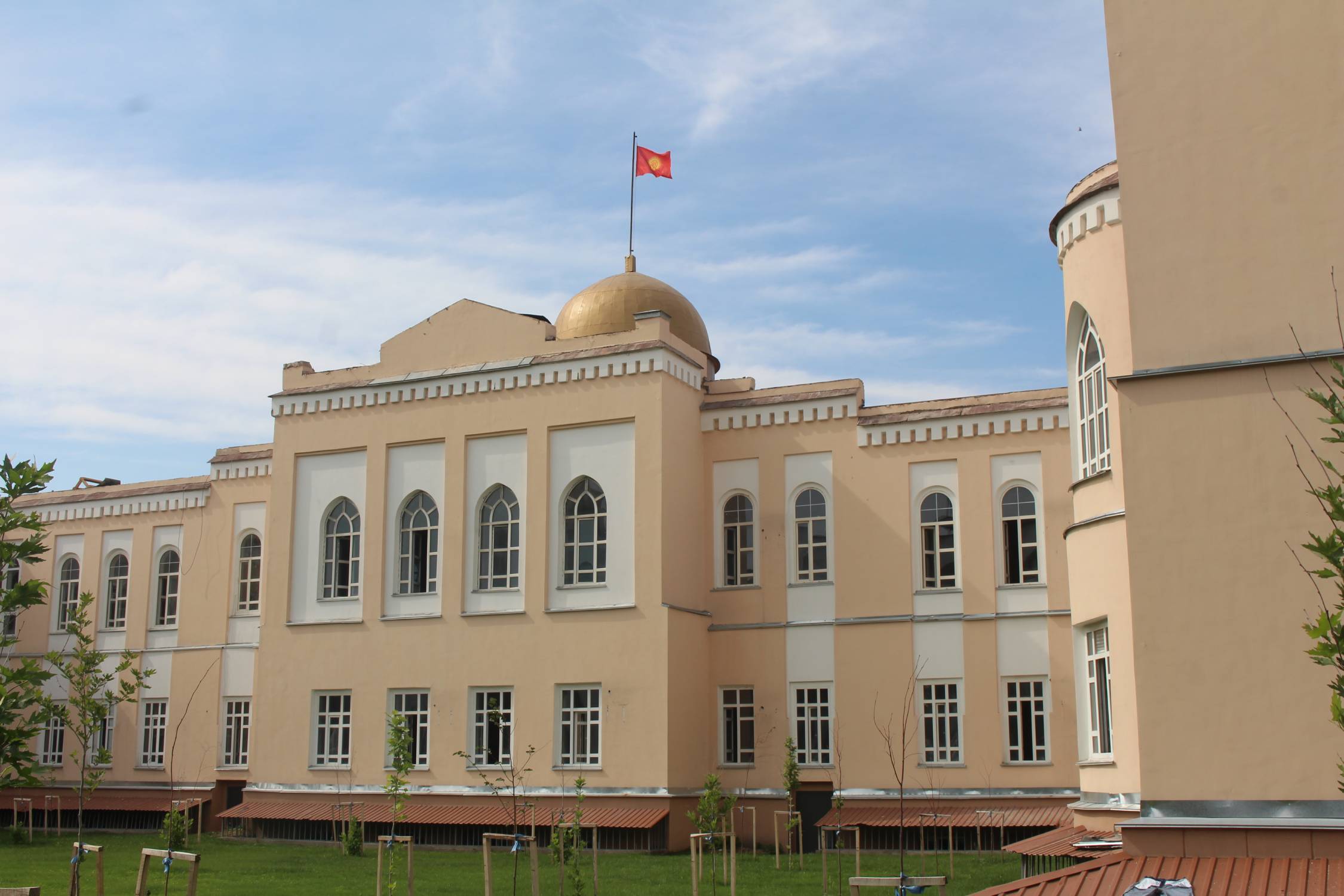 Bichkek, b&acirc;timent, minist&egrave;re culture