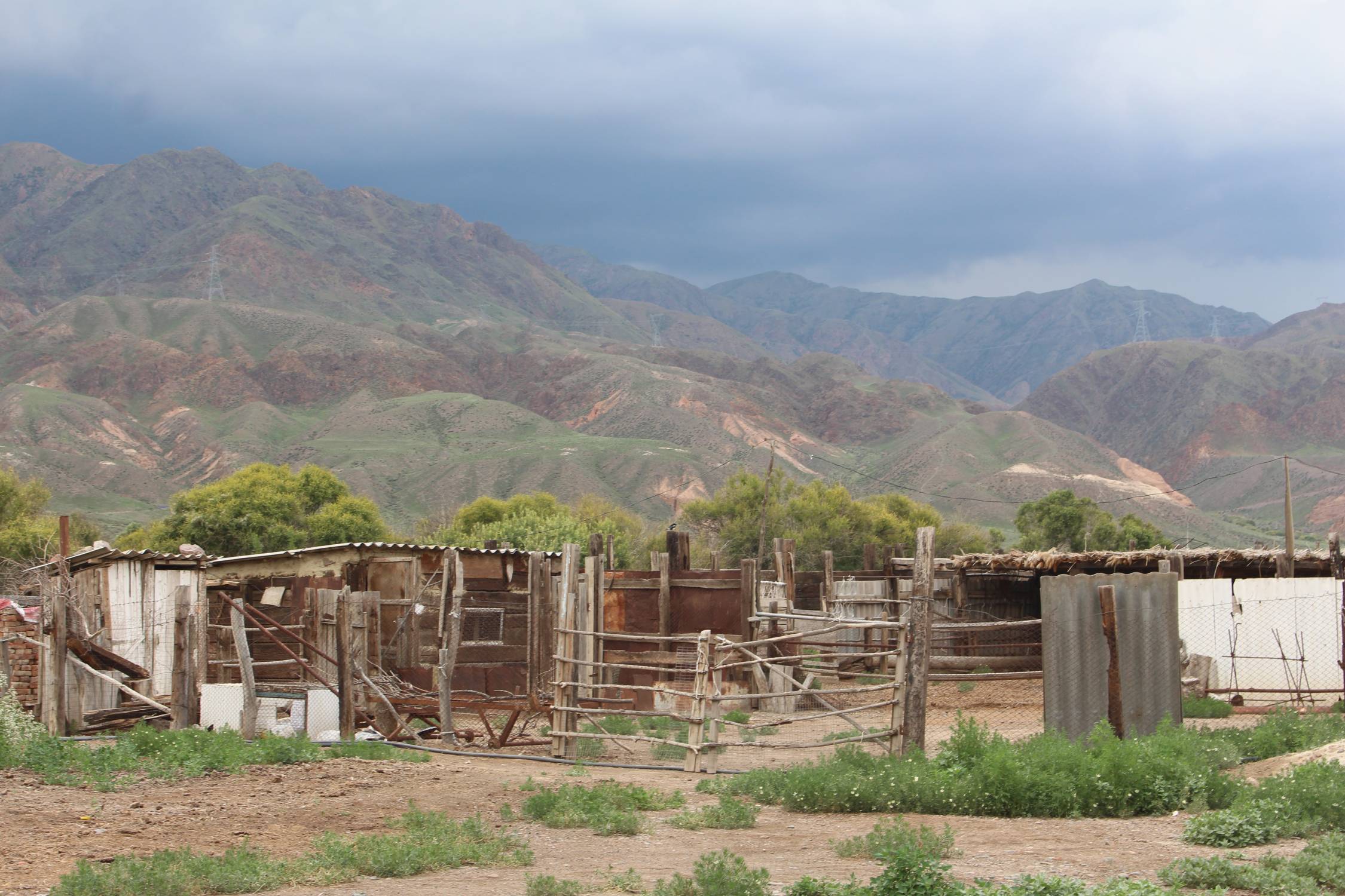 Kyzyl-Alma, paysage