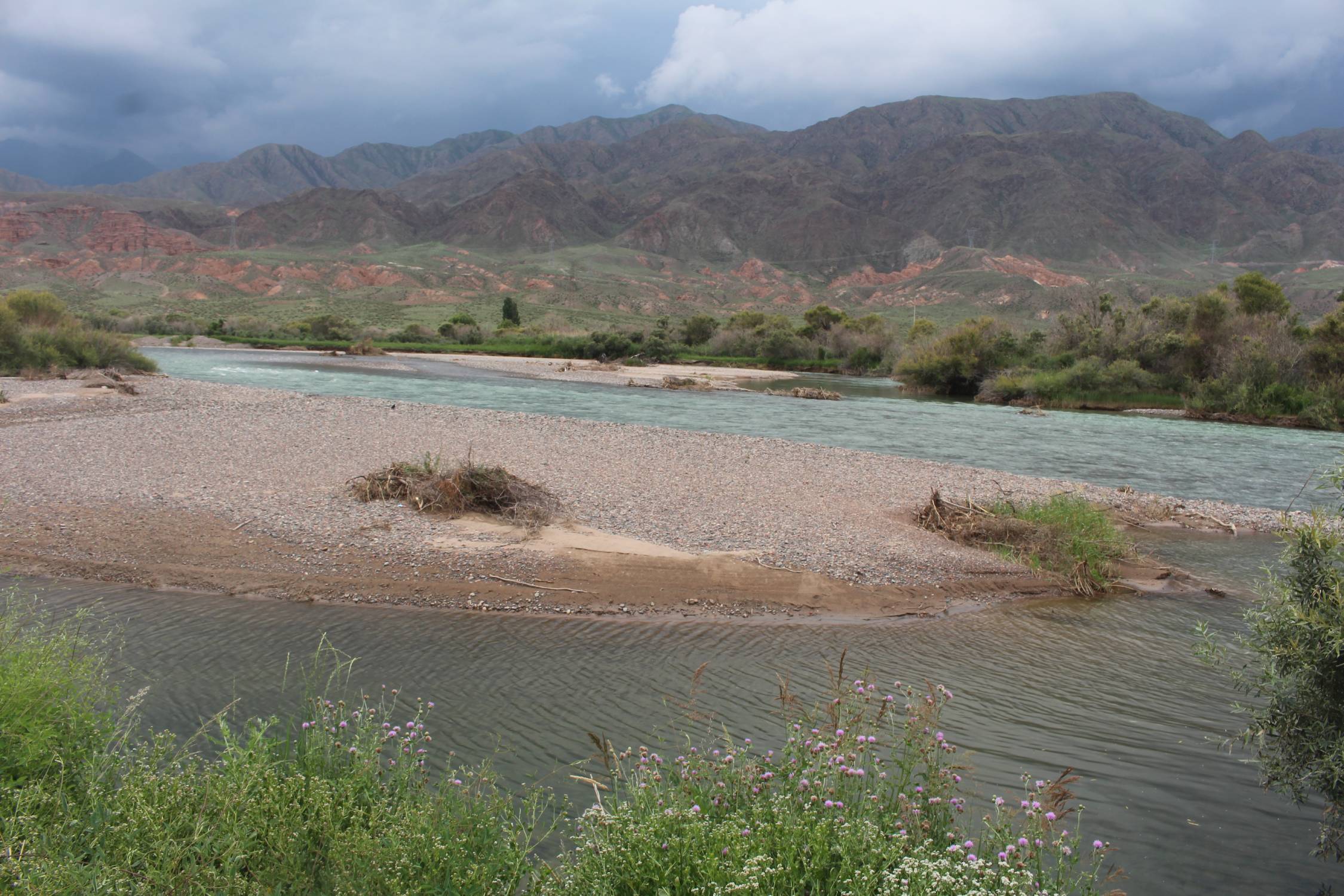 Kyzyl-Alma, rivi&egrave;re Tchou