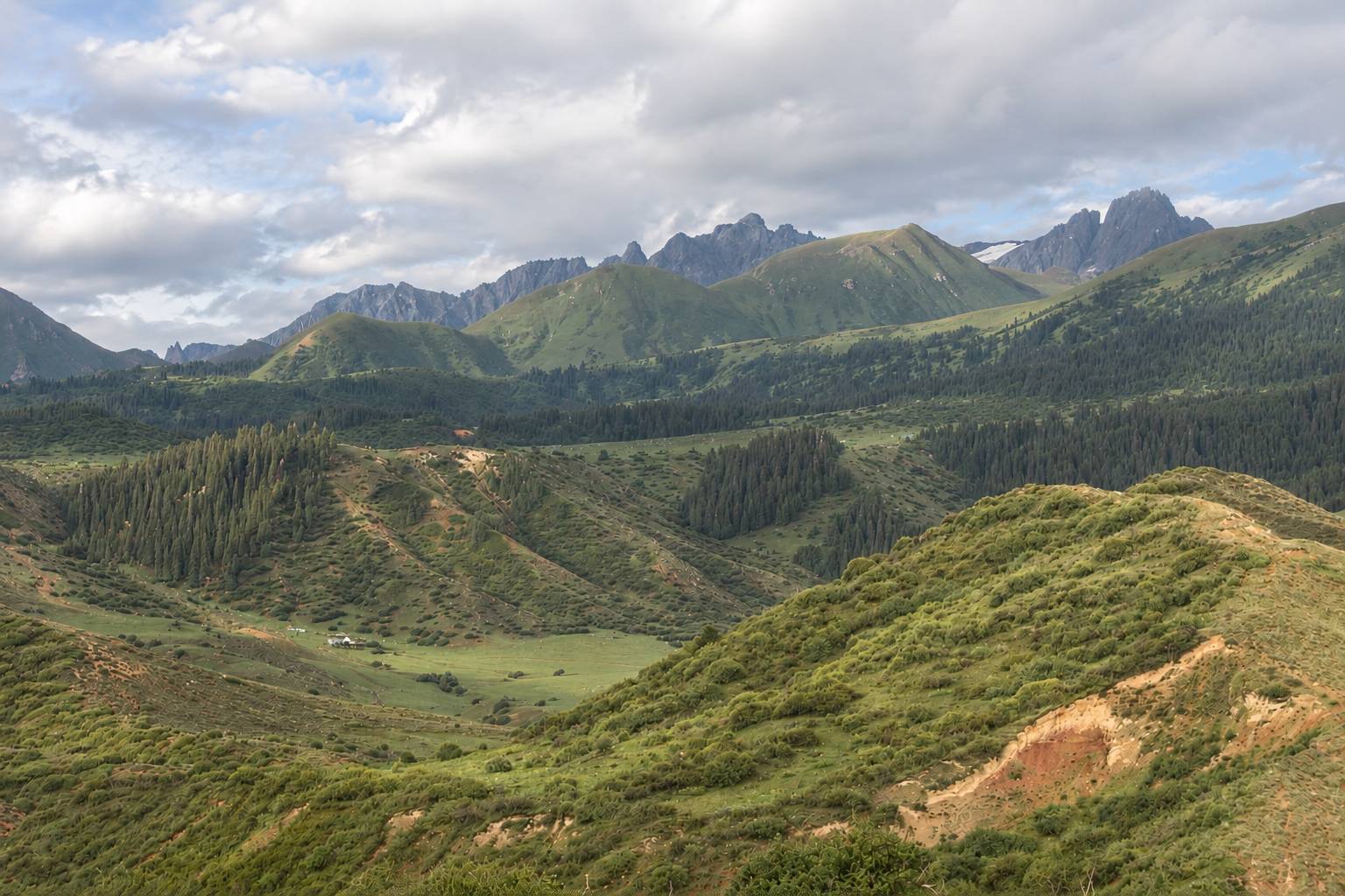 Jeti-&Ouml;g&uuml;z, paysage