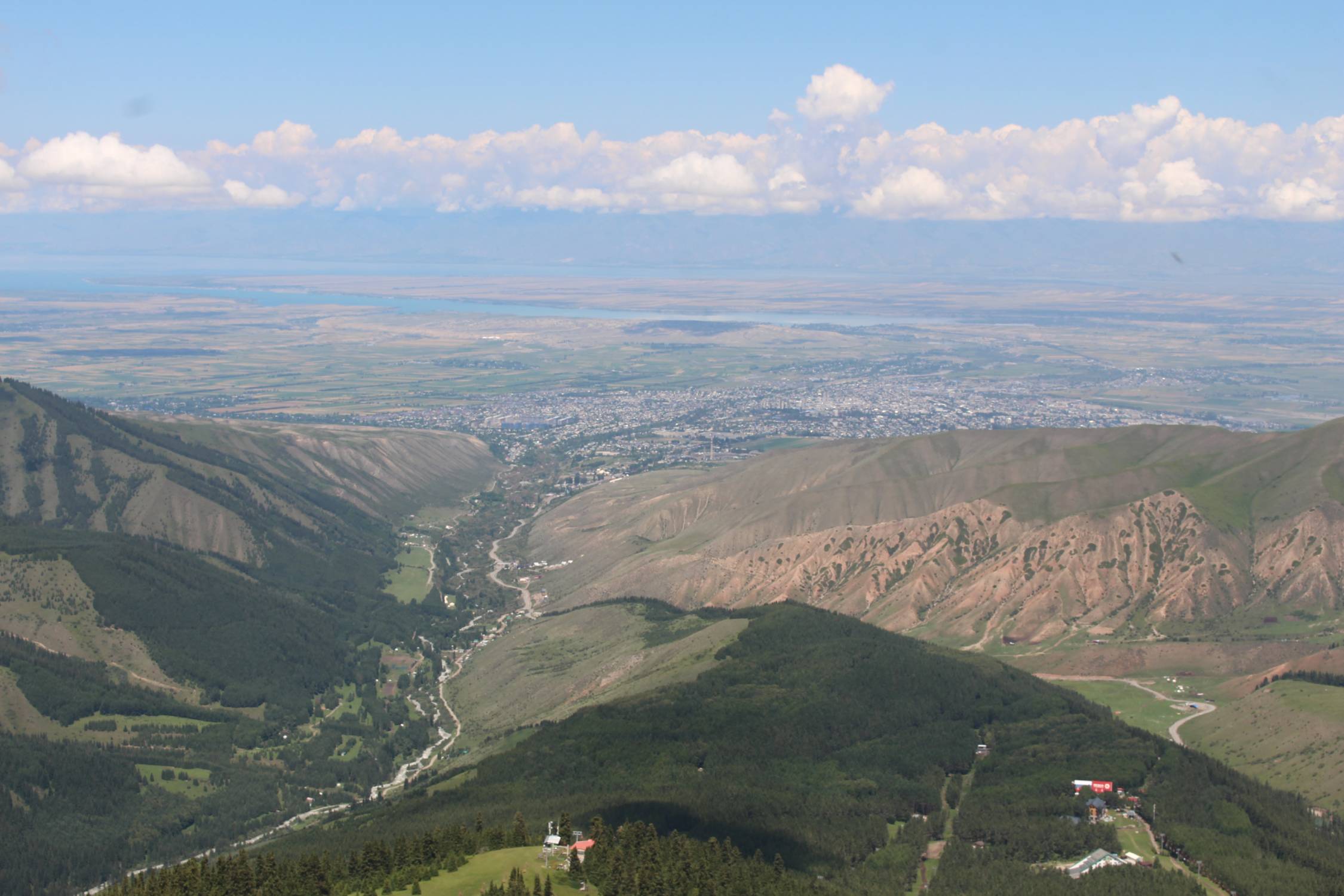 Karakol, panorama