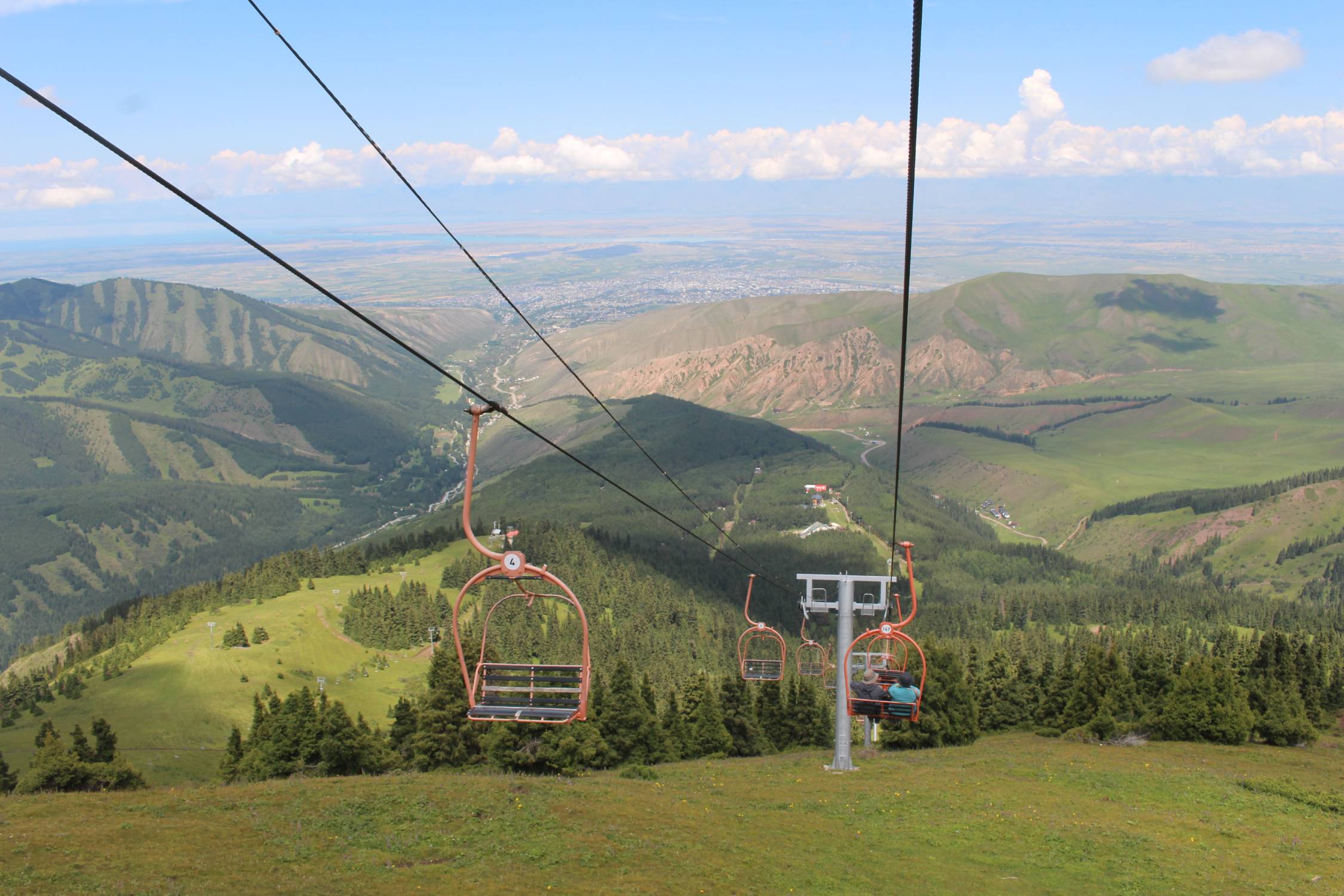 Parc national de Karakol, t&eacute;l&eacute;siege