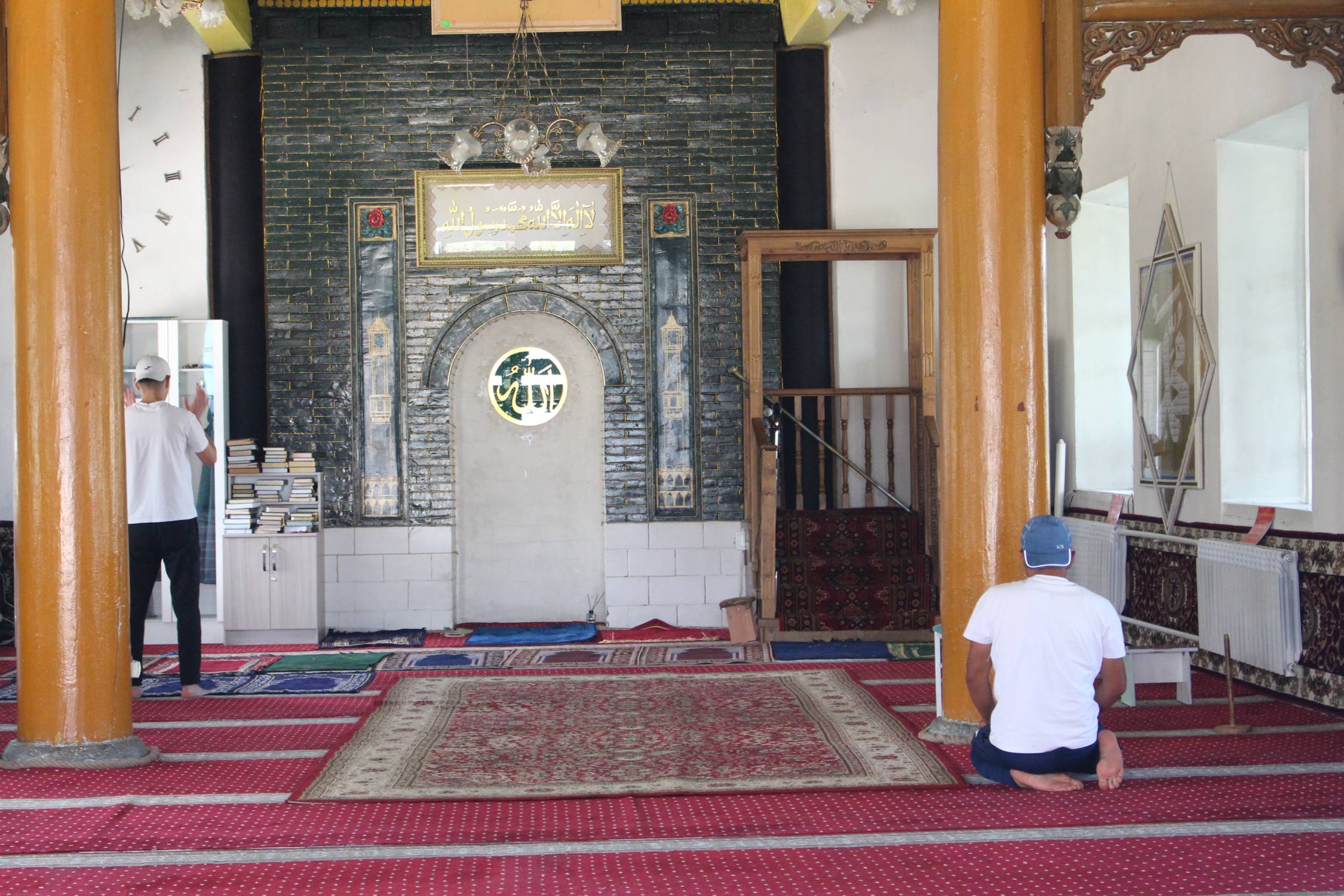Karakol, Mosqu&eacute;e dungane, int&eacute;rieur