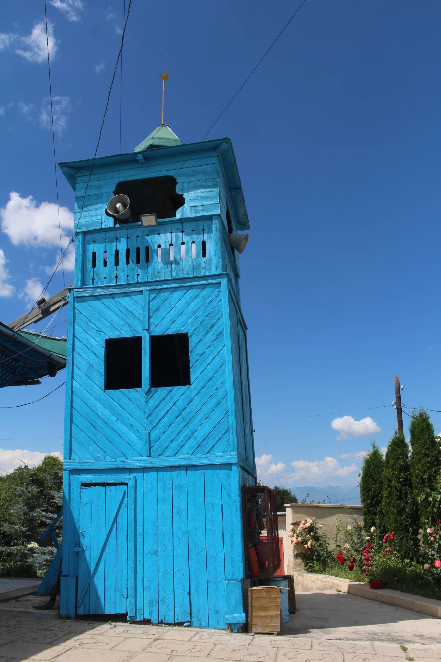 Karakol, Mosqu&eacute;e dungane, minaret
