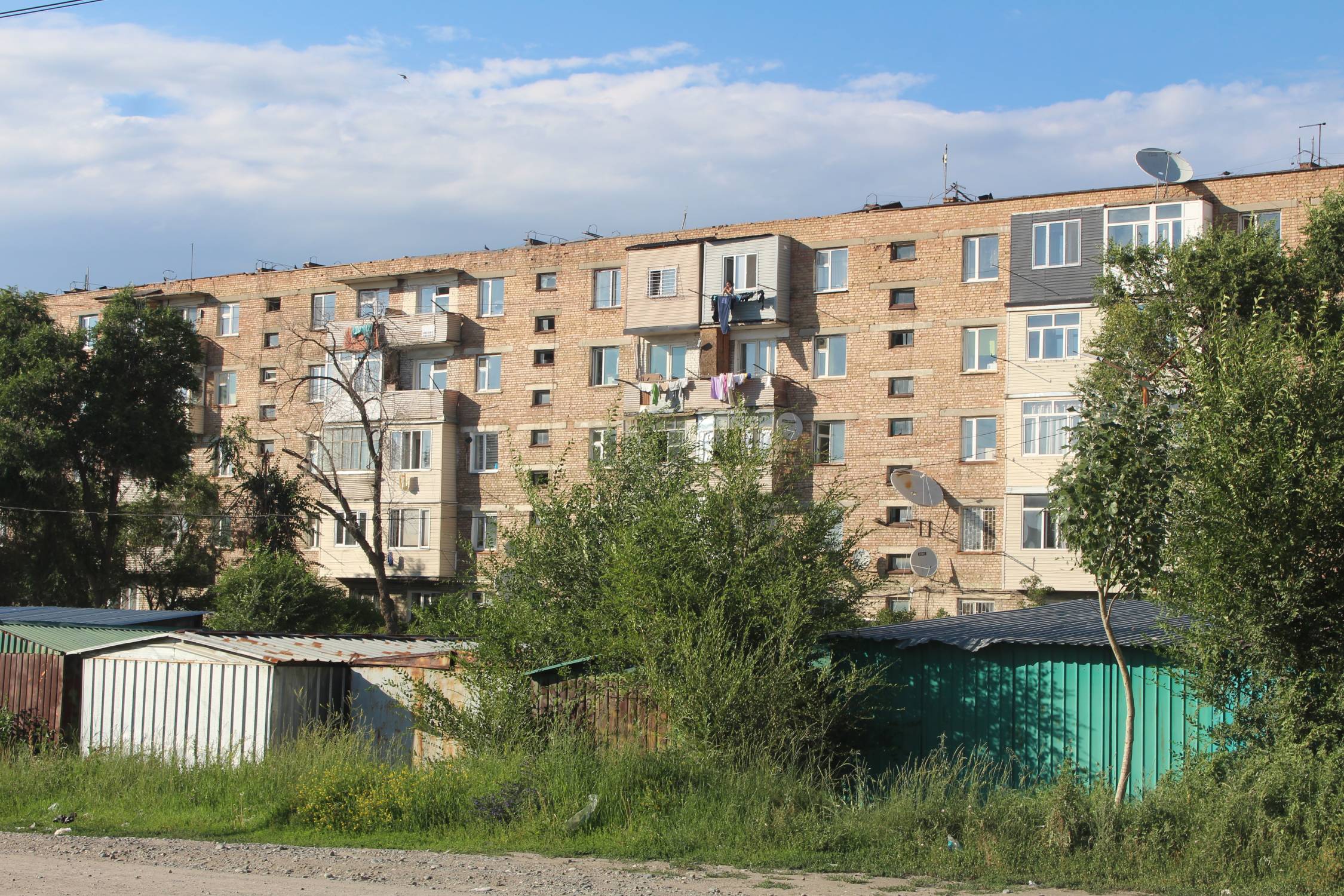 Karakol, immeuble sovi&eacute;tique