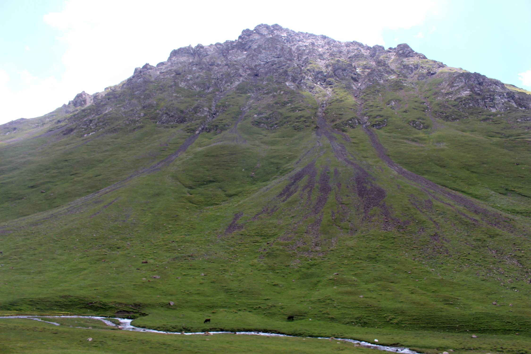 Vall&eacute;e de Turgen Jailoo, montagne