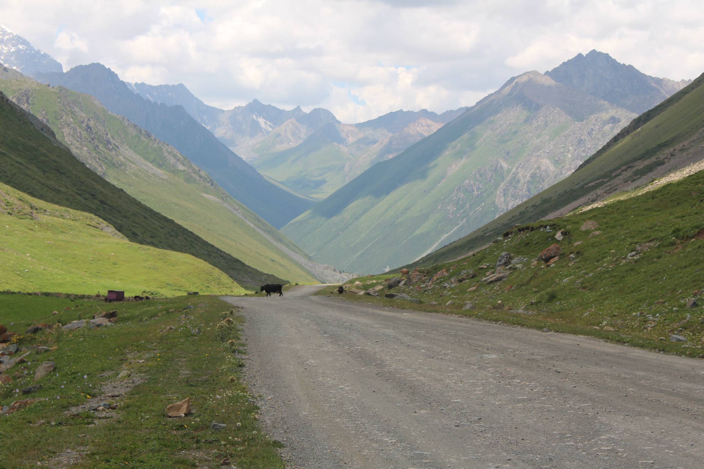 Col de Chon Ashuu, piste