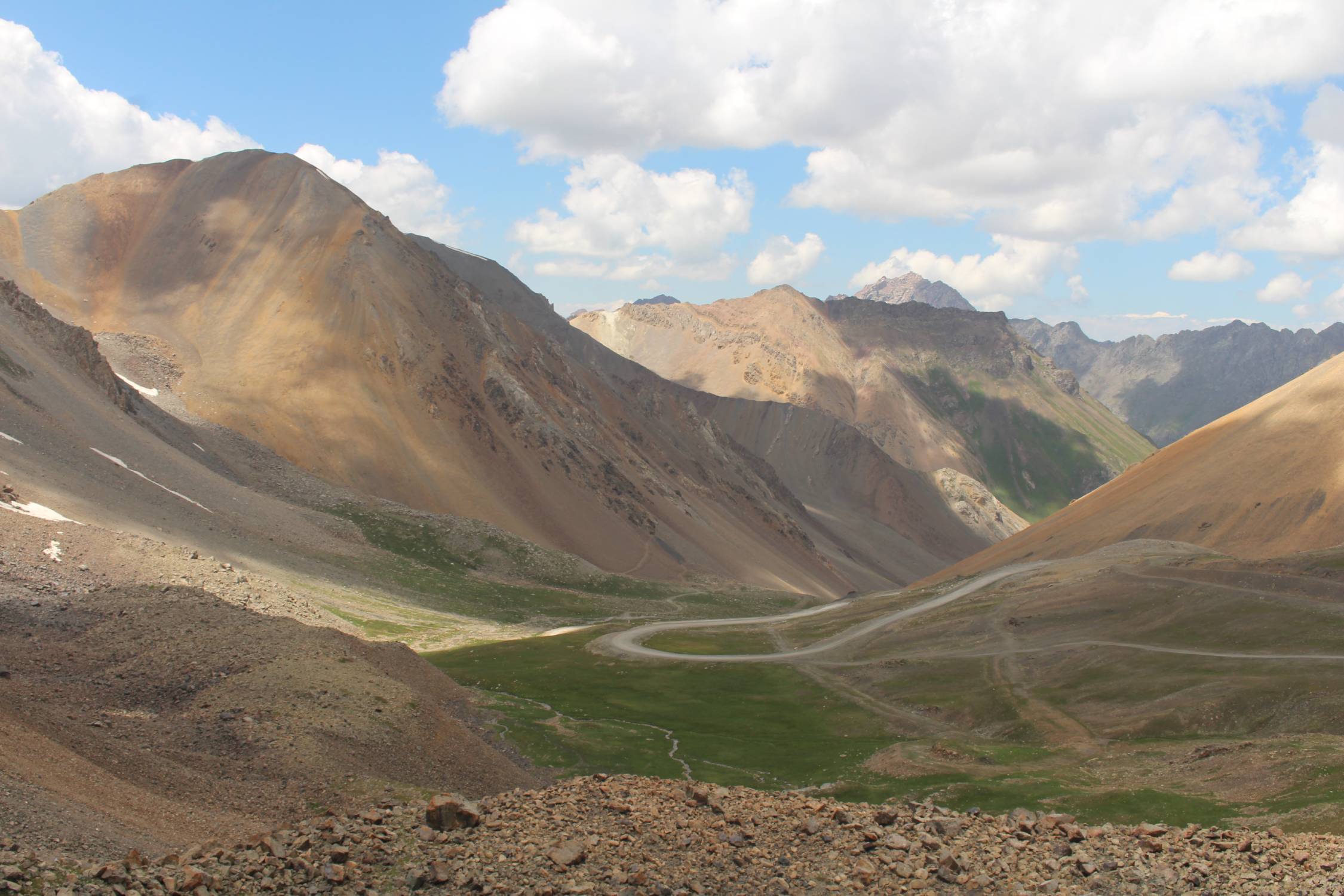 Col de Chon Ashuu, paysage
