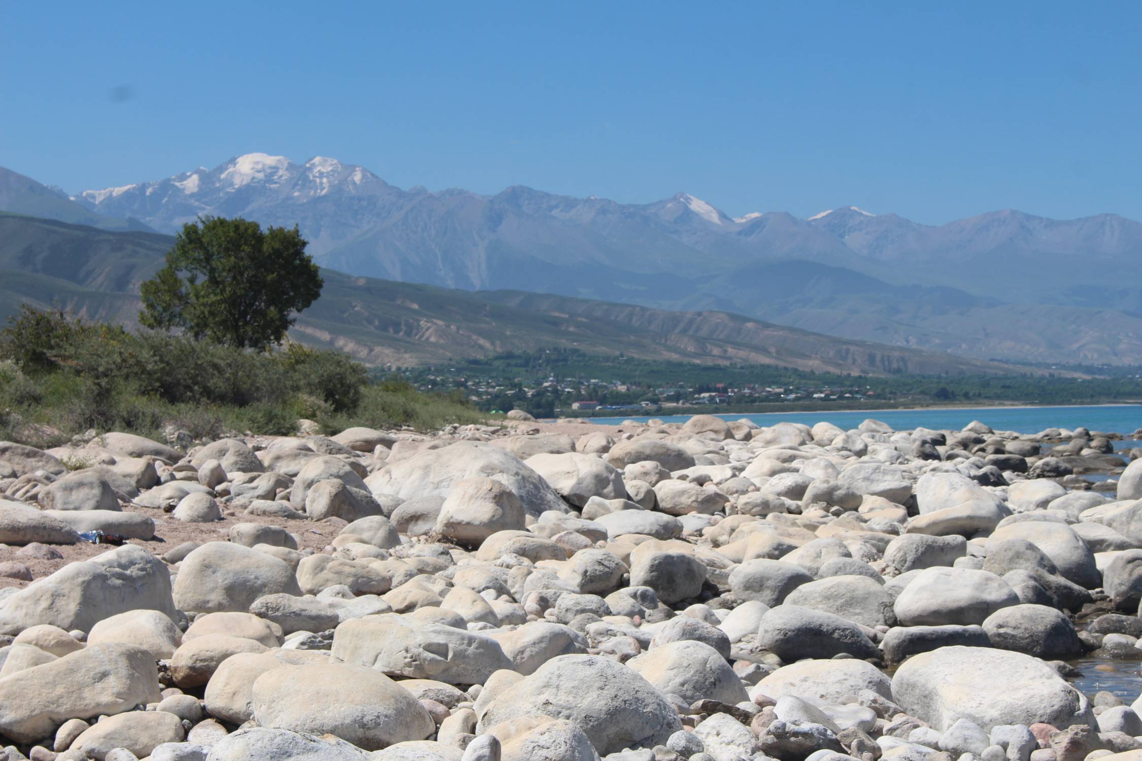 Ak-Terek, paysage