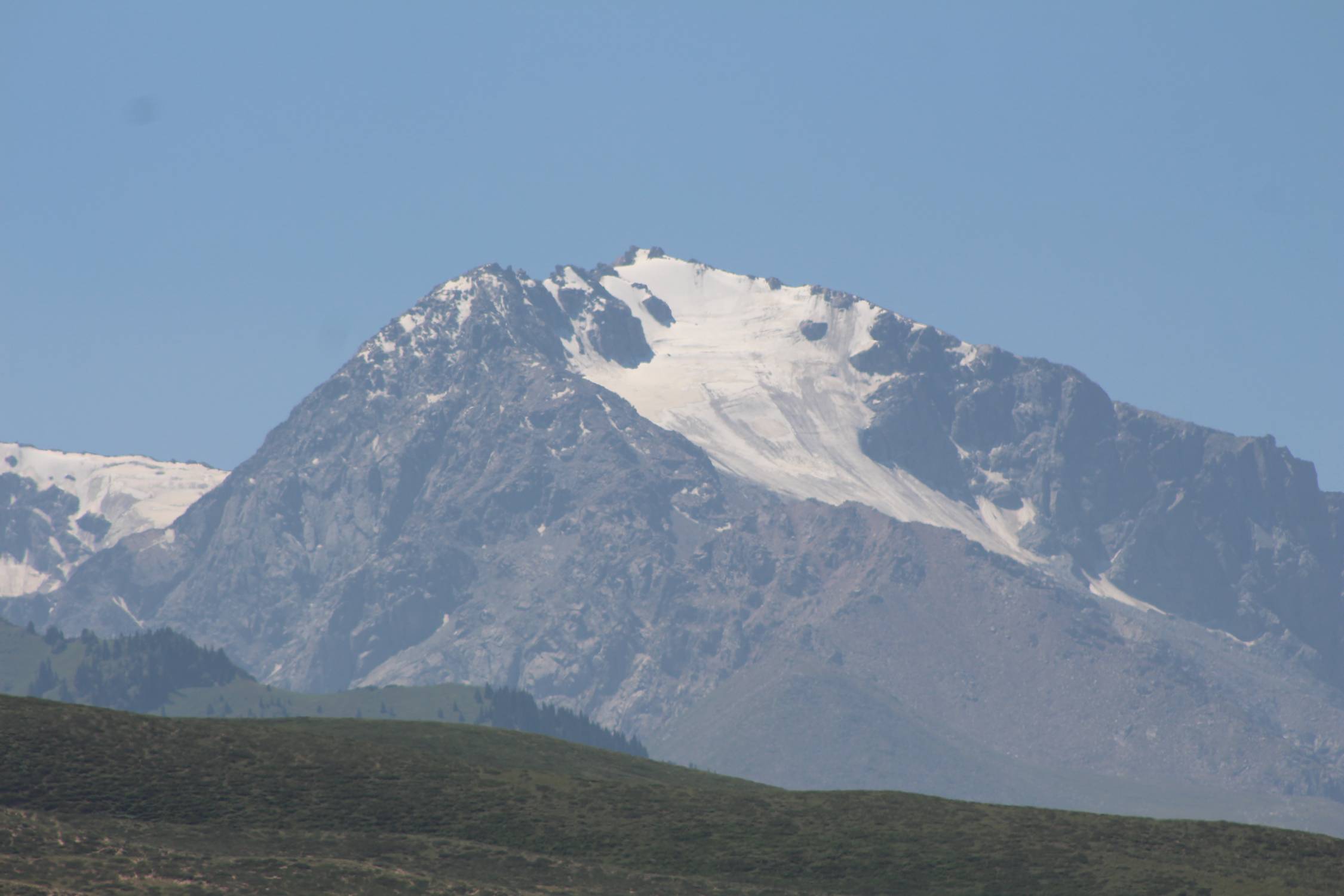 Lac Issyk-Koul, mont Yubileinii