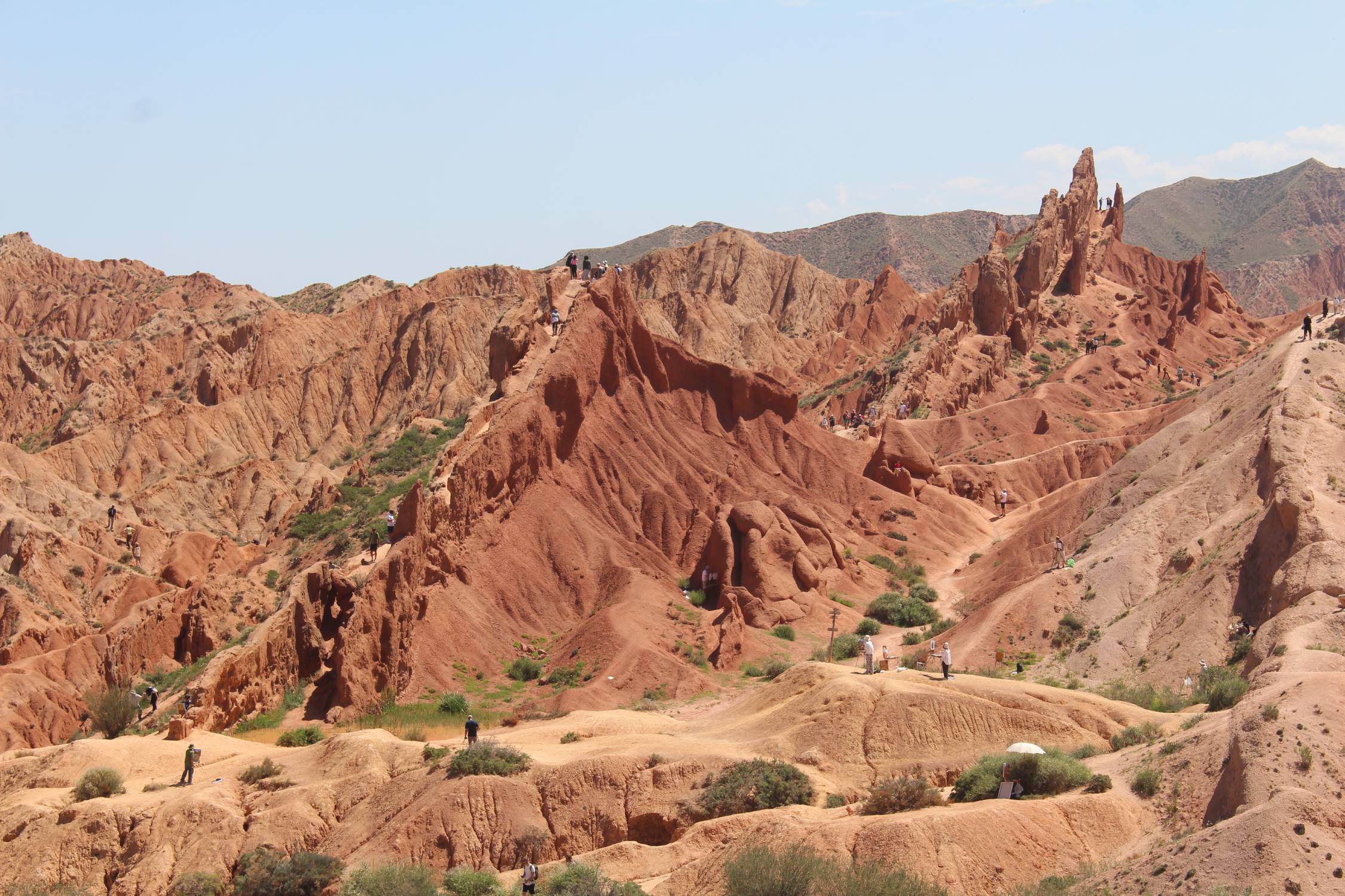 Skazka, Kirghizistan, paysage