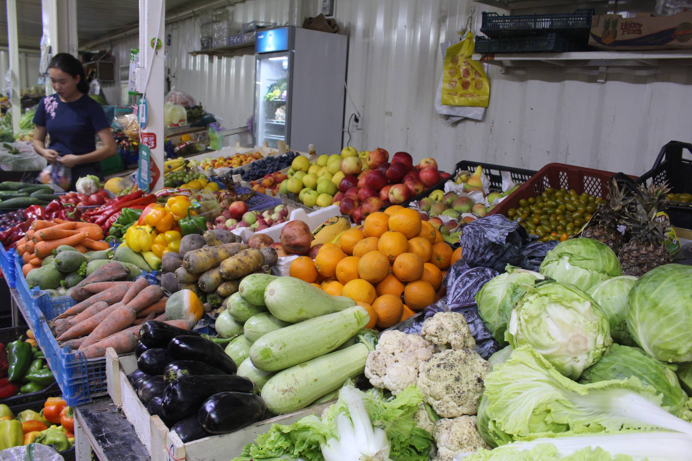 Naryn, bazar