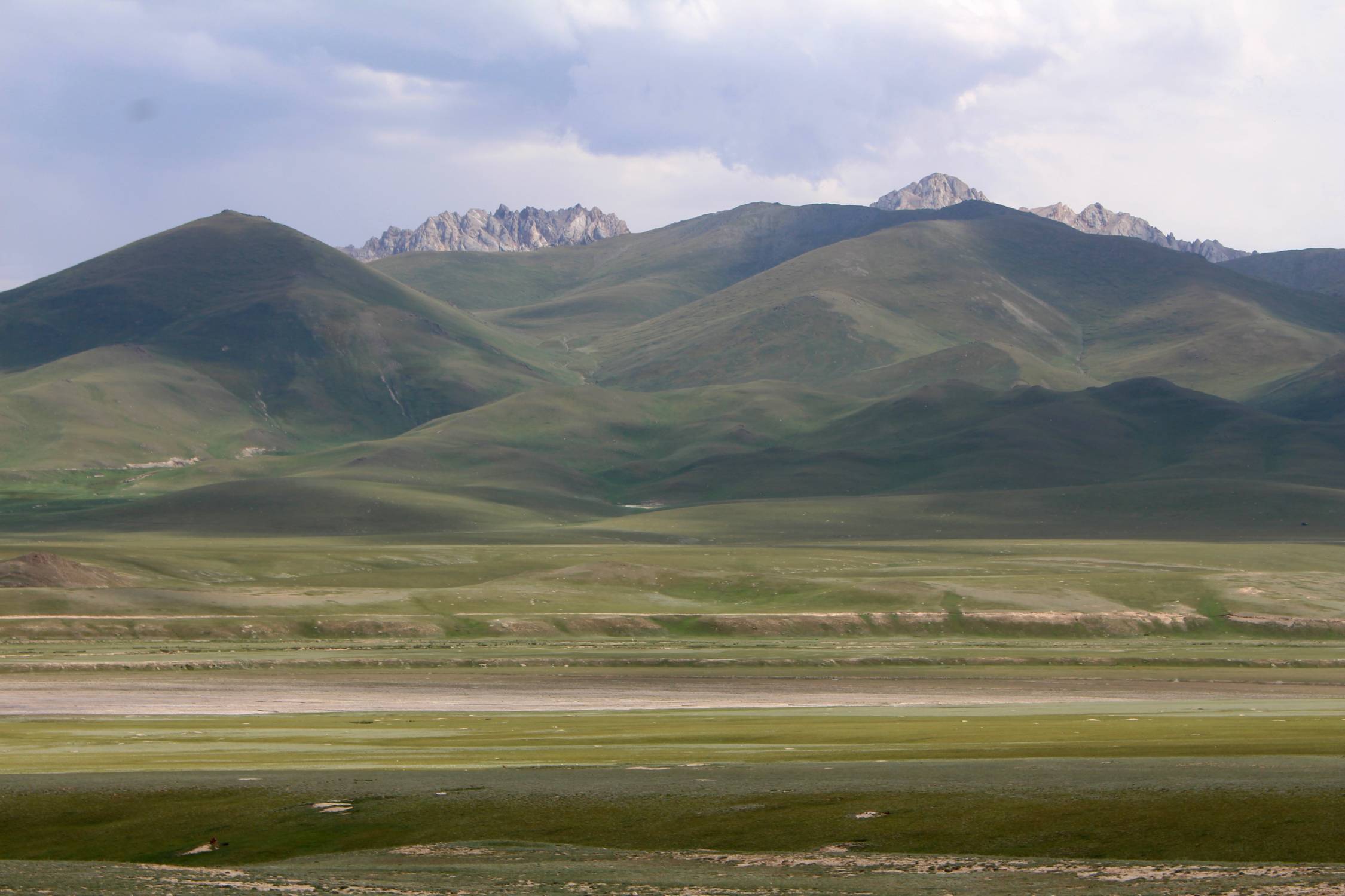 Chaines At-Bashi, steppe